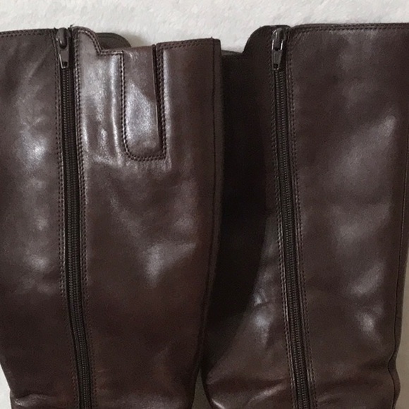 Beautiful NATURALIZER Leather KOKA Knee High Boots Size 8M - Picture 5 of 8